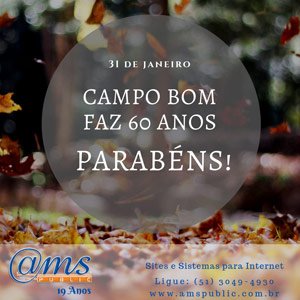 Campo Bom 60 anos