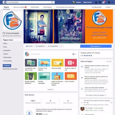 F2 Comunicação Visual - Fanpage