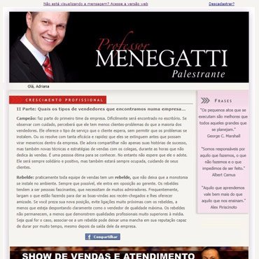 Prof. Menegatti - Email Marketing
